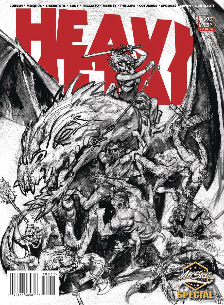 HEAVY METAL #300 CVR C FABRY (MR) (C: 0-1-0) – The Joker's Child, Inc