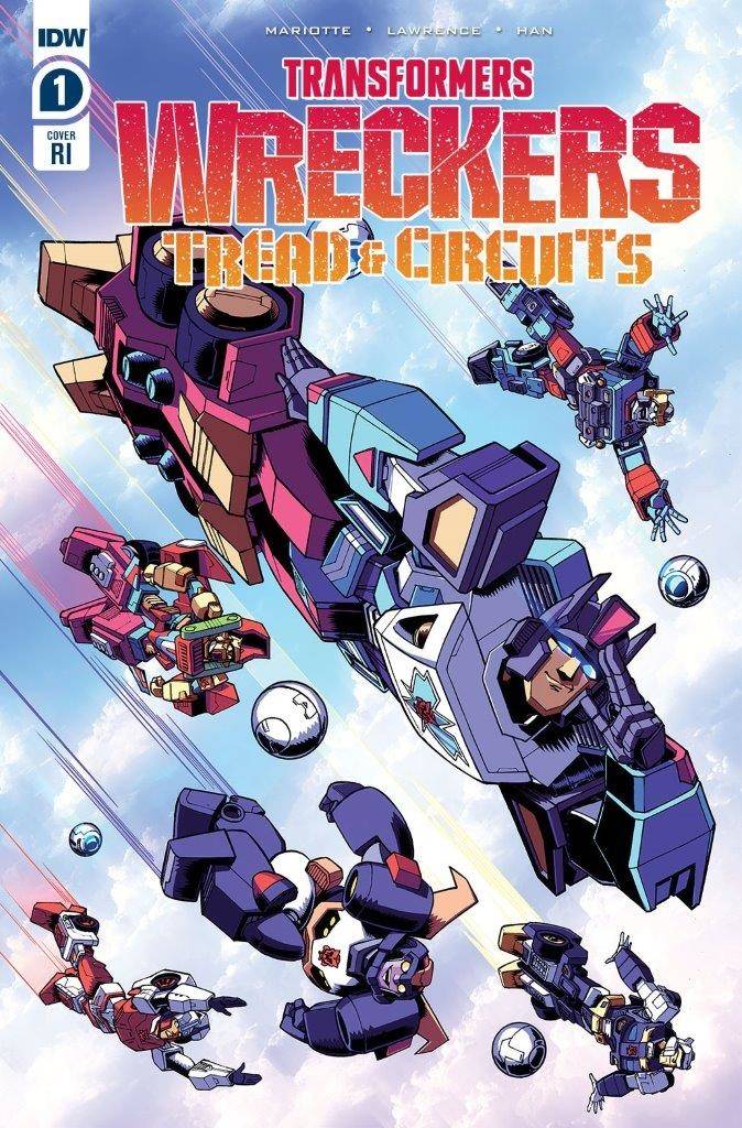 TRANSFORMERS WRECKERS TREAD & CIRCUITS #1 (OF 4) CVR C 10 – The