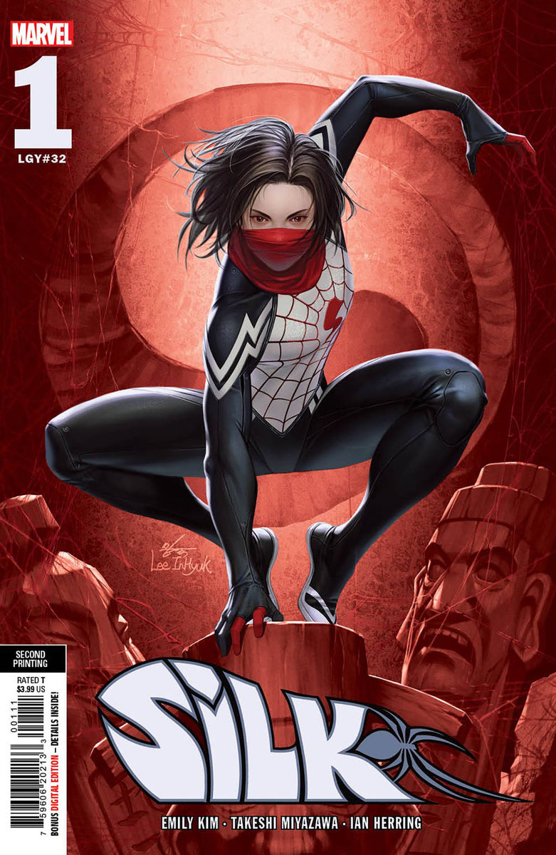 アメコミリーフ SILK #7 マンガ バリアントエディション SILK #1 2ND PTG INHYUK LEE VAR – The Joker's Child, Inc