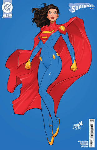 SUPERMAN #24 CVR B DAVID NAKAYAMA CARD STOCK VAR