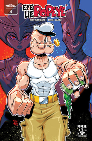 EYE LIE POPEYE #4 CVR A MARCUS WILLIAMS