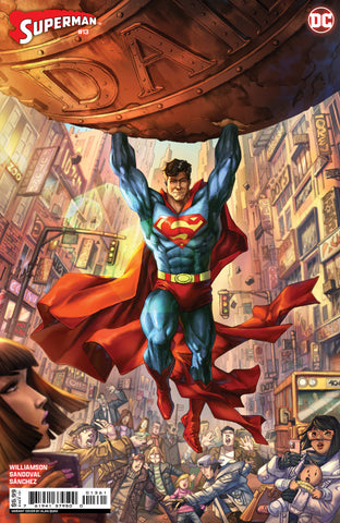 SUPERMAN #13 CVR D ALAN QUAH CARD STOCK VAR (HOUSE OF BRAINIAC)