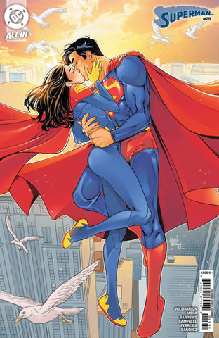 SUPERMAN #25 CVR J INC 1:50 LAURA BRAGA CARD STOCK VAR