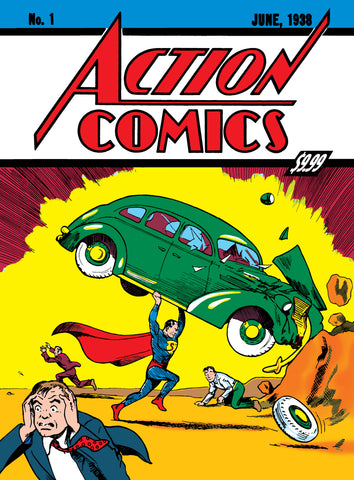 SUPERMAN DAY 2025 - ACTION COMICS #1 GOLDEN AGE SIZED FACSIMILE EDITION CVR A JOE SHUSTER (Can't Be Picked Up Until 4/18/25)