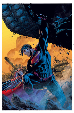 SUPERMAN DAY 2025 - SUPERMAN UNCHAINED THE DELUXE EDITION HC VARIANT DUST JACKET Allocations May Occur  (Can't Be Picked Up Until 4/18/25)