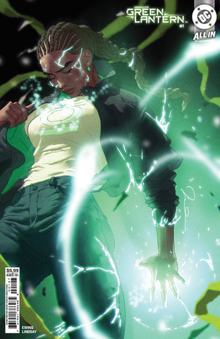 ABSOLUTE GREEN LANTERN #1 Second Printing Cvr B Gerald Parel Card Stock Var