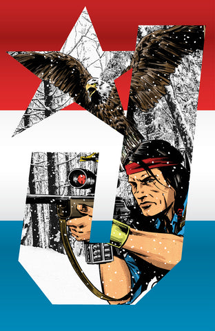 GI JOE A REAL AMERICAN HERO SPIRIT #1 (ONE SHOT) CVR D INC 1:25 JORGES FORNES FOIL LETTER VAR