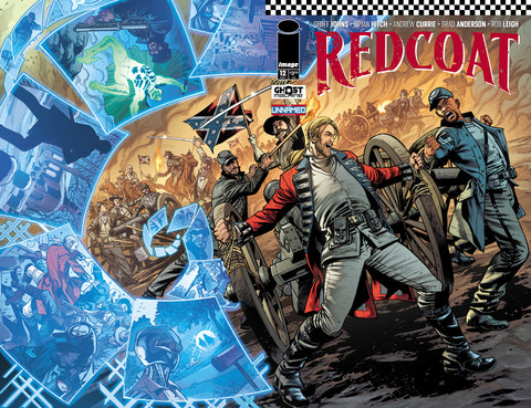 REDCOAT #12 CVR A BRYAN HITCH & BRAD ANDERSON WRAPAROUND