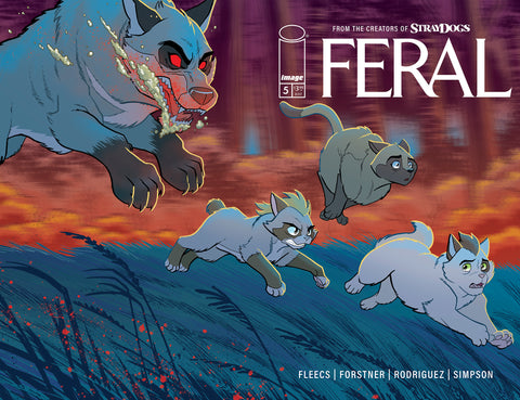 FERAL #5 CVR A TONY FLEECS & TRISH FORSTNER WRAPAROUND