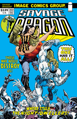 SAVAGE DRAGON #272 CVR B ERIK LARSEN 70S TRADE DRESS VAR (MR)