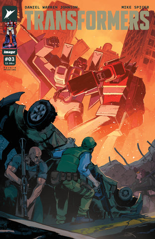 TRANSFORMERS #3 Fourth Printing