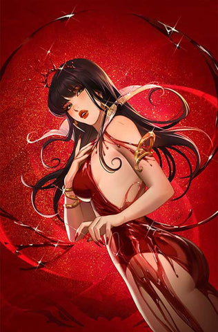 VAMPIRELLA ARMAGEDDON #2 CVR O INC 1:20 LESLEY LEIRIX LI VIRGIN VAR