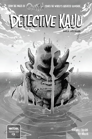 DETECTIVE KAIJU #3 (OF 4) CVR D KIT WALLIS NOIR VAR