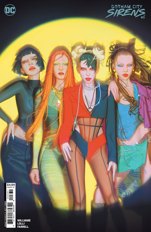 GOTHAM CITY SIRENS #3 (OF 4) CVR B W SCOTT FORBES CARD STOCK VAR