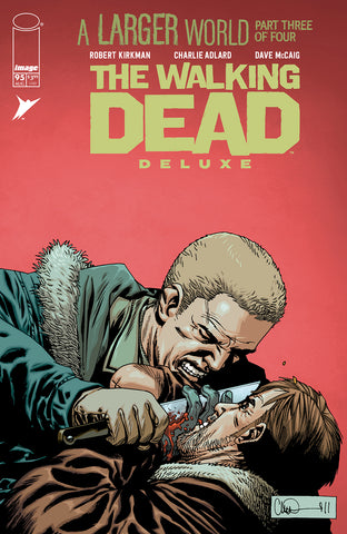 WALKING DEAD DELUXE #95 CVR B CHARLIE ADLARD & DAVE MCCAIG VAR