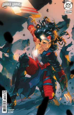 ABSOLUTE WONDER WOMAN #11 CVR C GERALD PAREL CARD STOCK VAR