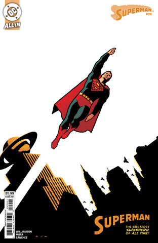 SUPERMAN #29 CVR B DAVID AJA CARD STOCK VAR