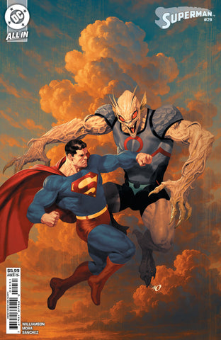 SUPERMAN #29 CVR C ARIEL OLIVETTI CARD STOCK VAR