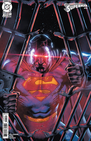 SUPERMAN #29 CVR F INC 1:25 EDDY BARROWS CARD STOCK VAR