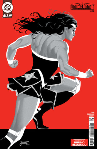 WONDER WOMAN #24 CVR D BRUNO REDONDO ARTIST SPOTLIGHT CARD STOCK VAR