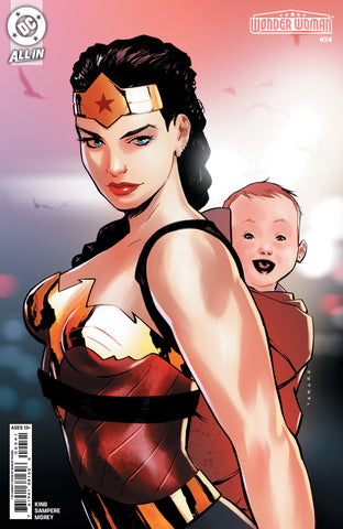 WONDER WOMAN #24 CVR E INC 1:25 MARCIO TAKARA CARD STOCK VAR