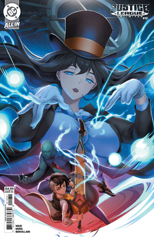 JUSTICE LEAGUE UNLIMITED #10 CVR C RACHTA LIN CARD STOCK VAR
