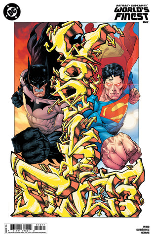 BATMAN SUPERMAN WORLDS FINEST #42 CVR D INC 1:25 MARIO FOCCILLO CARD STOCK VAR