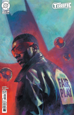MR TERRIFIC YEAR ONE #4 (OF 6) CVR B GREG SMALLWOOD CARD STOCK VAR
