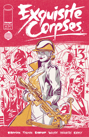 EXQUISITE CORPSES #4 CVR C MICHAEL WALSH POLYBAGGED & PLAYING CARD VAR (MR)