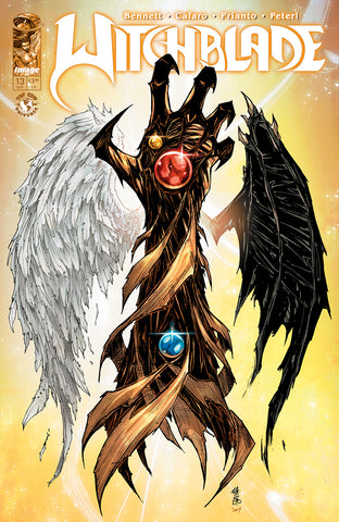 WITCHBLADE #13 CVR A GIUSEPPE CAFARO & ARIF PRIANTO