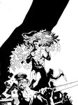 SAVAGE SWORD OF CONAN #10 CVR D MIKE MIGNOLA B&W INKS VAR (MR)