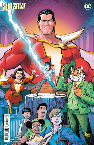 SHAZAM #15 CVR B DANIEL BAYLISS CARD STOCK VAR