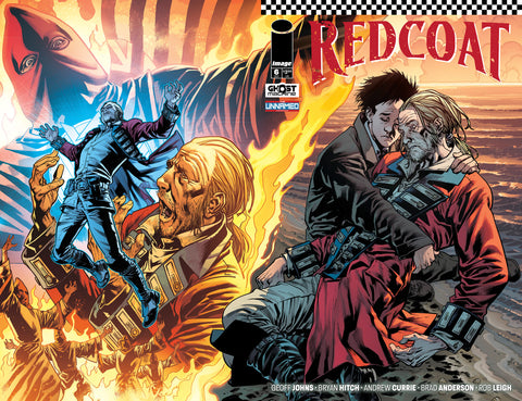 REDCOAT #6 CVR A BRYAN HITCH & BRAD ANDERSON WRAPAROUND