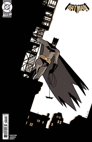 BATMAN #1 CVR M INC 1:50 DAVID AJA CARD STOCK VAR
