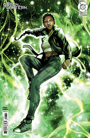ABSOLUTE GREEN LANTERN #6 CVR D INC 1:25 NIKOLAS DRAPER-IVEY CARD STOCK VAR