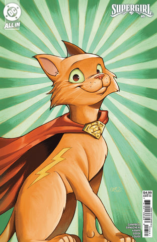 SUPERGIRL #5 CVR C CHRISSIE ZULLO CARD STOCK VAR