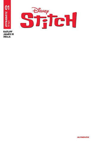 STITCH #1 CVR G BLANK AUTHENTIX VAR
