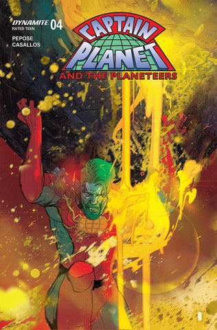CAPTAIN PLANET #4 CVR C CHRISTIAN WARD VAR