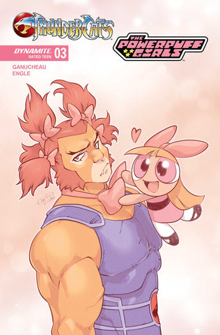 THUNDERCATS POWERPUFF GIRLS #3 CVR C EMILIO PILLIU STONE VAR