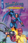 BLUE FALCON & DYNOMUTT #1 CVR S INC 1:7 JOSEPH MICHAEL LINSNER FOIL FOC BONUS VAR