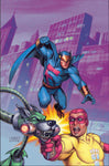 BLUE FALCON & DYNOMUTT #1 CVR U INC 1:10 JOSEPH MICHAEL LINSNER FOIL VIRGIN FOC BONUS VAR