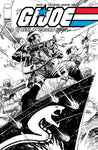 GI JOE A REAL AMERICAN HERO #320 CVR B ANDY KUBERT B&W VAR