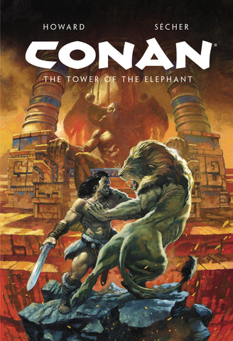 CONAN ILLUSTRATED THE TOWER OF THE ELEPHANT HC (MR)