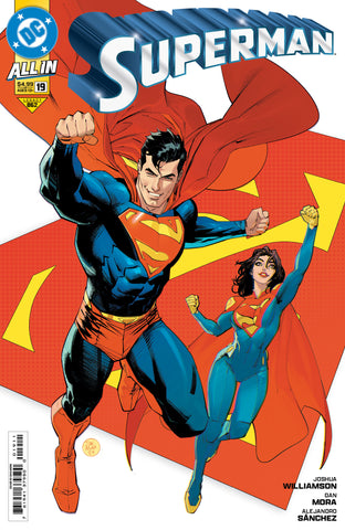 SUPERMAN #19 CVR A DAN MORA