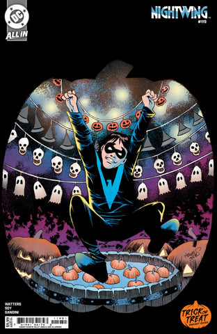 NIGHTWING #119 CVR D KELLEY JONES TRICK OR TREAT CARD STOCK VAR