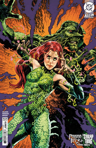 POISON IVY SWAMP THING FERAL TREES #1 (ONE SHOT) CVR B MIKE PERKINS CARD STOCK VAR