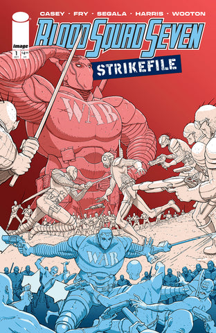 BLOOD SQUAD SEVEN STRIKEFILE #1 (ONE SHOT) CVR C INCV 1:10 NICK PITARRA VAR (MR)