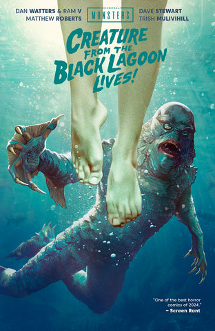 UNIVERSAL MONSTERS CREATURE FROM THE BLACK LAGOON LIVES HC DIRECT MARKET EXCLUSIVE JOSHUA MIDDLETON CVR