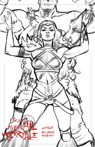 THEYRE ALL TERRIBLE #1-2 (OF 4) DELUXE EDITION CVR C INC 1:20 JOE QUINONES VAR
