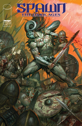 SPAWN THE DARK AGES #1 (OF 6) CVR D INC 1:50 RYAN BROWN VAR